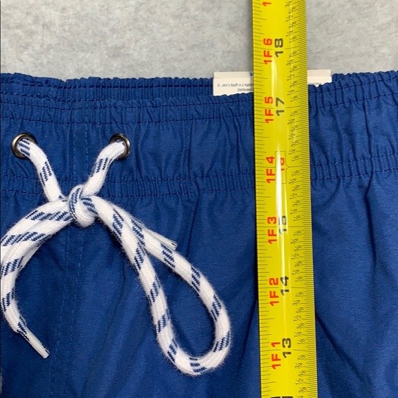 Saint Johns Bay Men’s Navy Blue Swim Trunks Medium - Picture 5 of 10